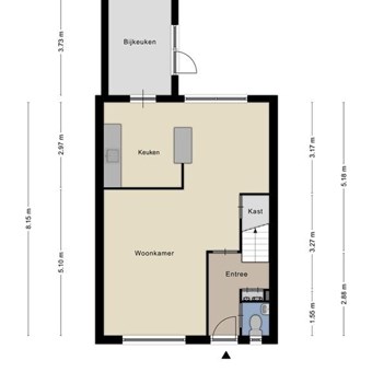 Heinkenszand, Talingstraat, tussenwoning - foto 2